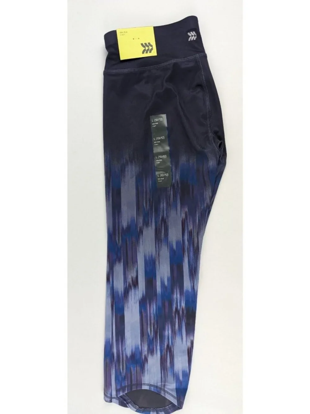 All in Motion Purple & Blue Athletic Capri Pants Girls' Large NWT